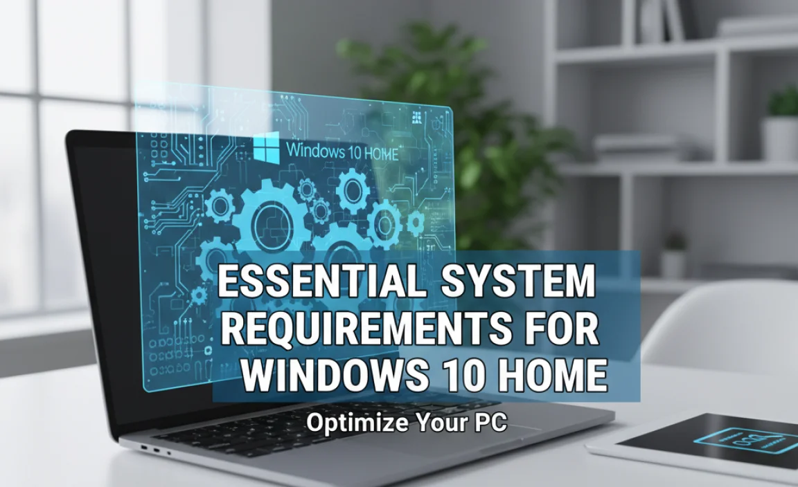 Essential System Requirements For Windows 10 Home
