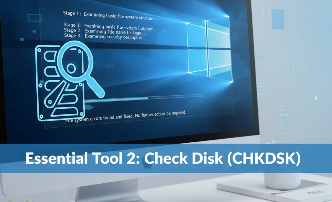 Essential Tool 2: Check Disk (CHKDSK)