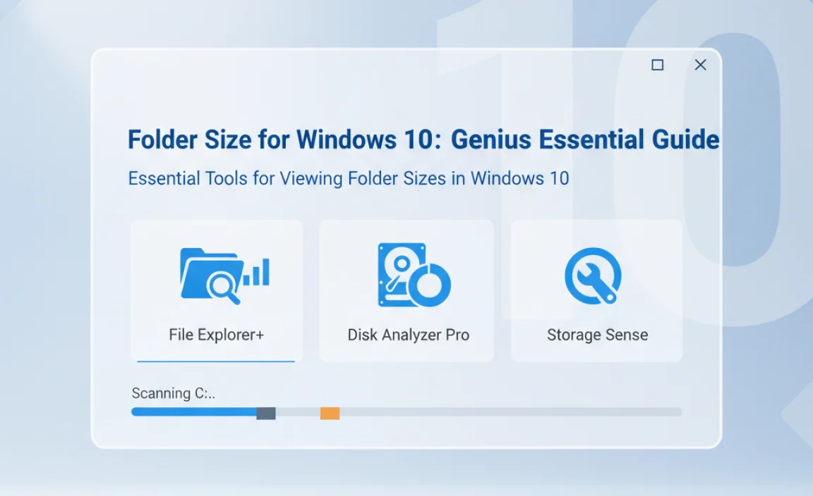 Essential Tools for Viewing Folder Sizes in Windows 10