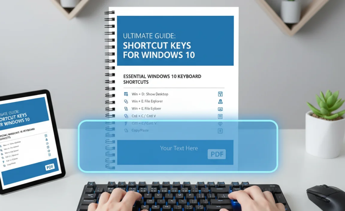 Essential Windows 10 Keyboard Shortcuts
