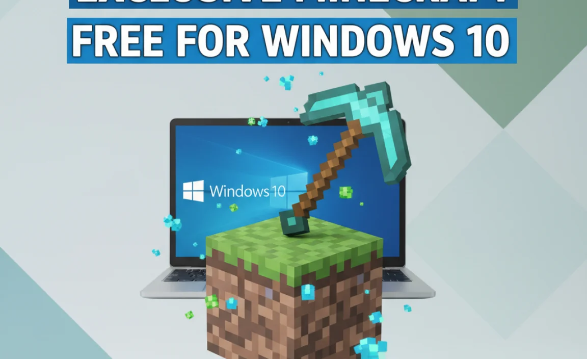 Exclusive Minecraft: Free for Windows 10