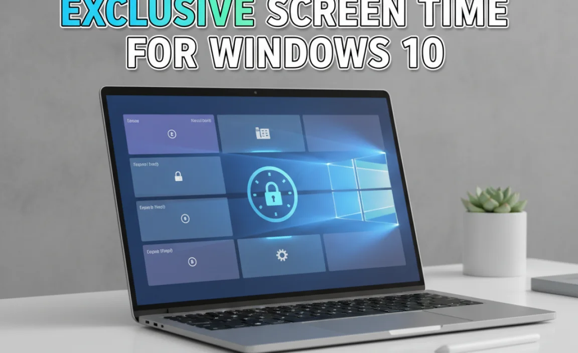 Exclusive Screen Time for Windows 10