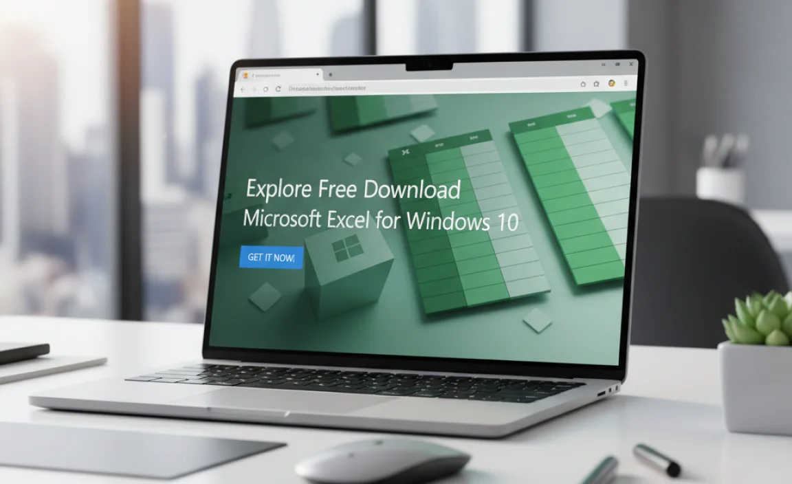 Explore Free Download Microsoft Excel for Windows 10