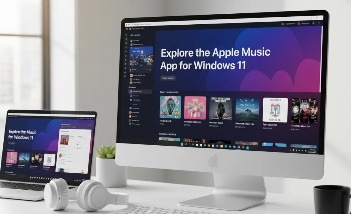 Explore the Apple Music App for Windows 11