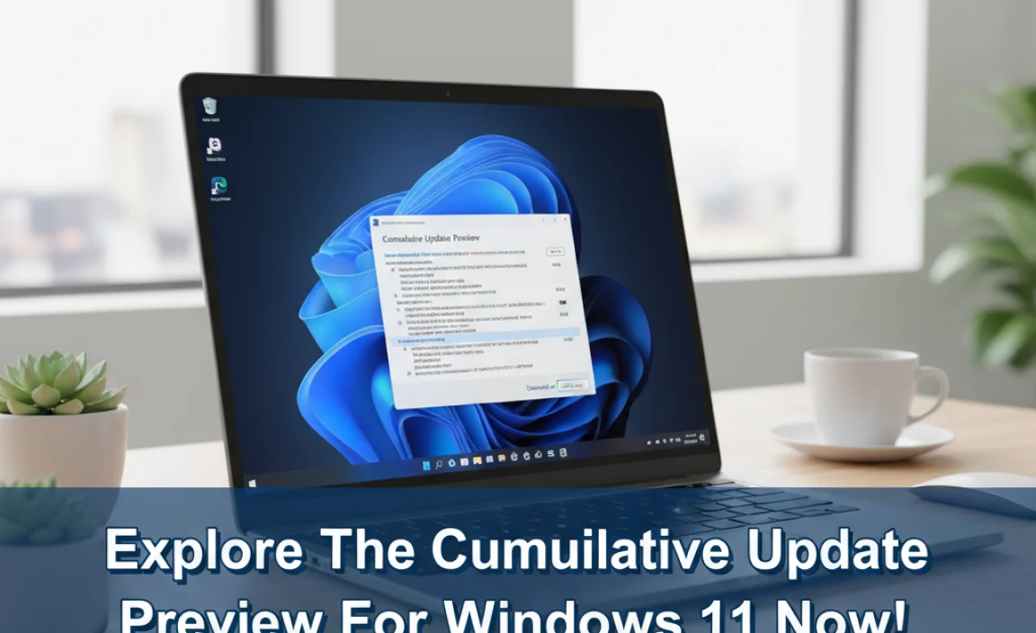 Explore The Cumulative Update Preview For Windows 11 Now!