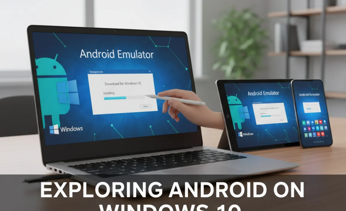 Exploring Android Download for Windows 10