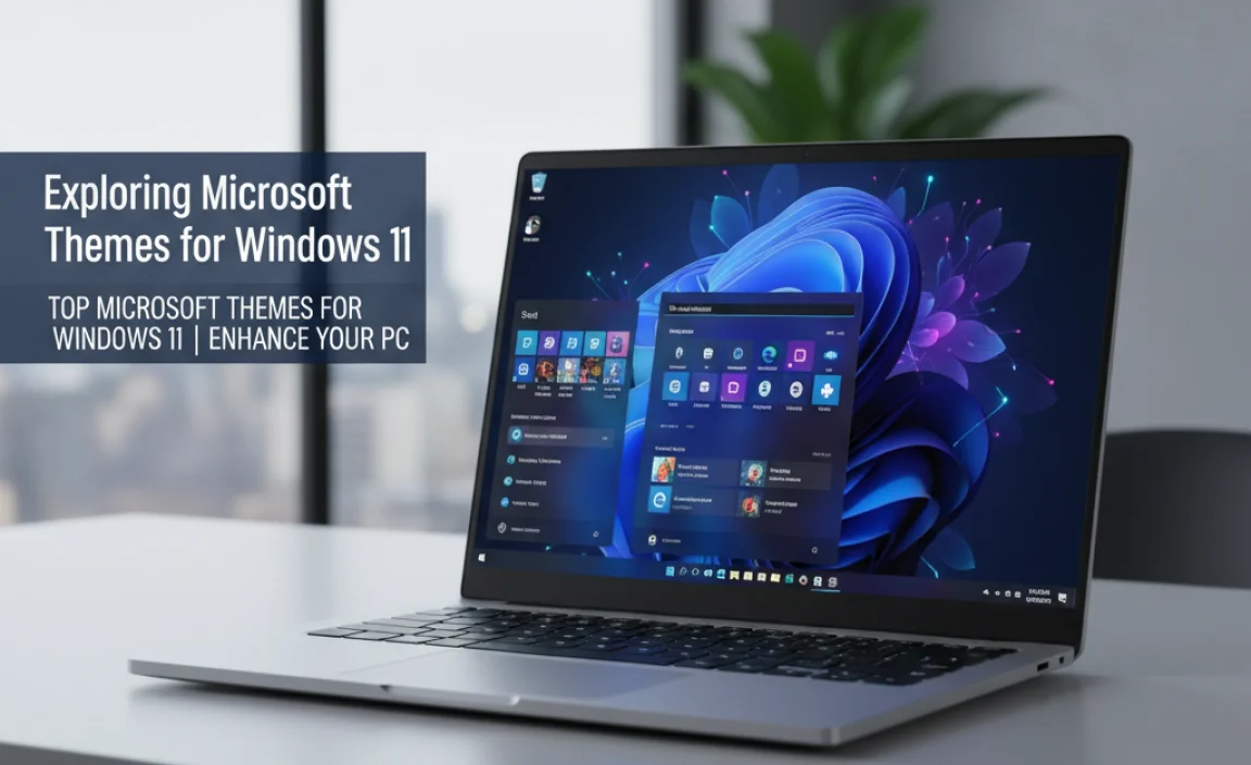 Exploring Microsoft Themes for Windows 11