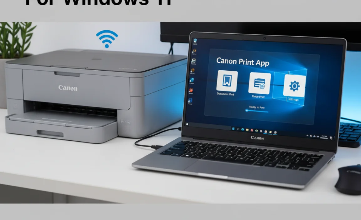 Exploring The Canon Print App For Windows 11