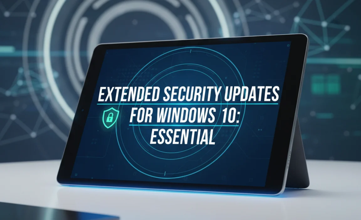 Extended Security Updates for Windows 10: Essential