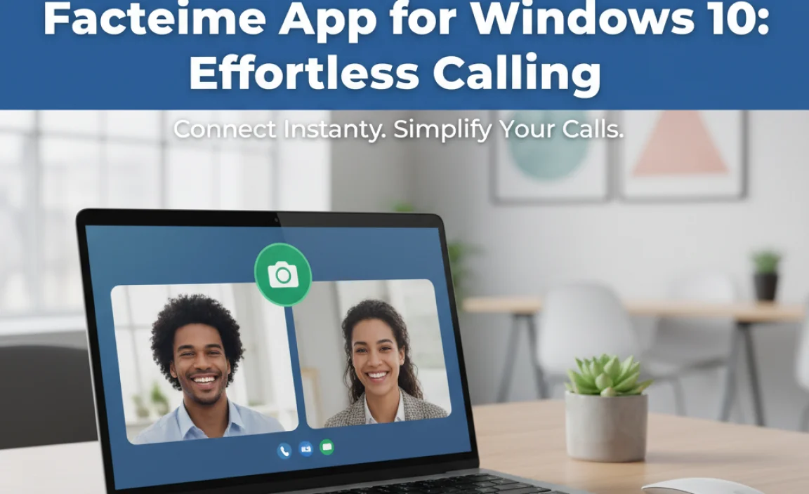 Facetime App for Windows 10: Effortless Calling