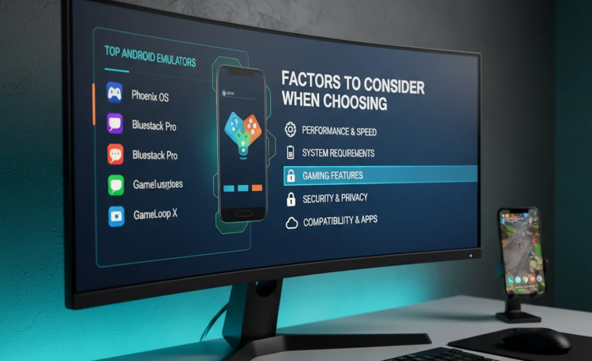 Factors to Consider When Choosing an Android Emulator