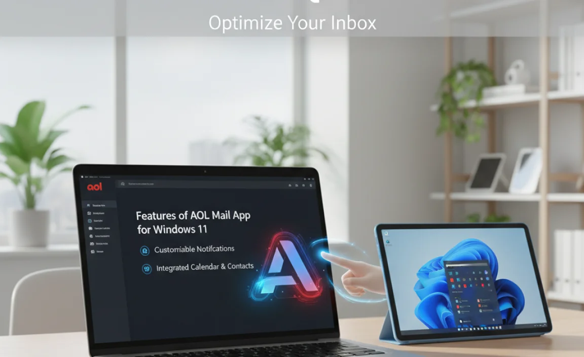 Features of AOL Mail App for Windows 11