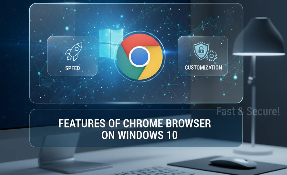 Features of Chrome Browser on Windows 10