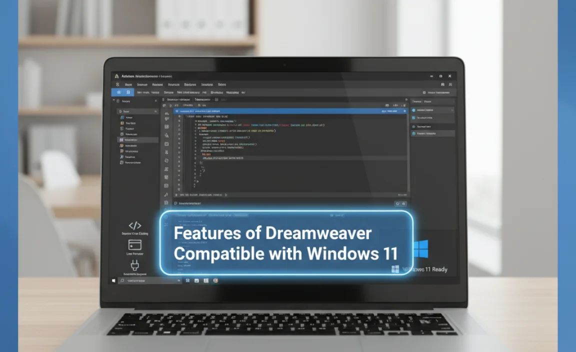 Features of Dreamweaver Compatible with Windows 11