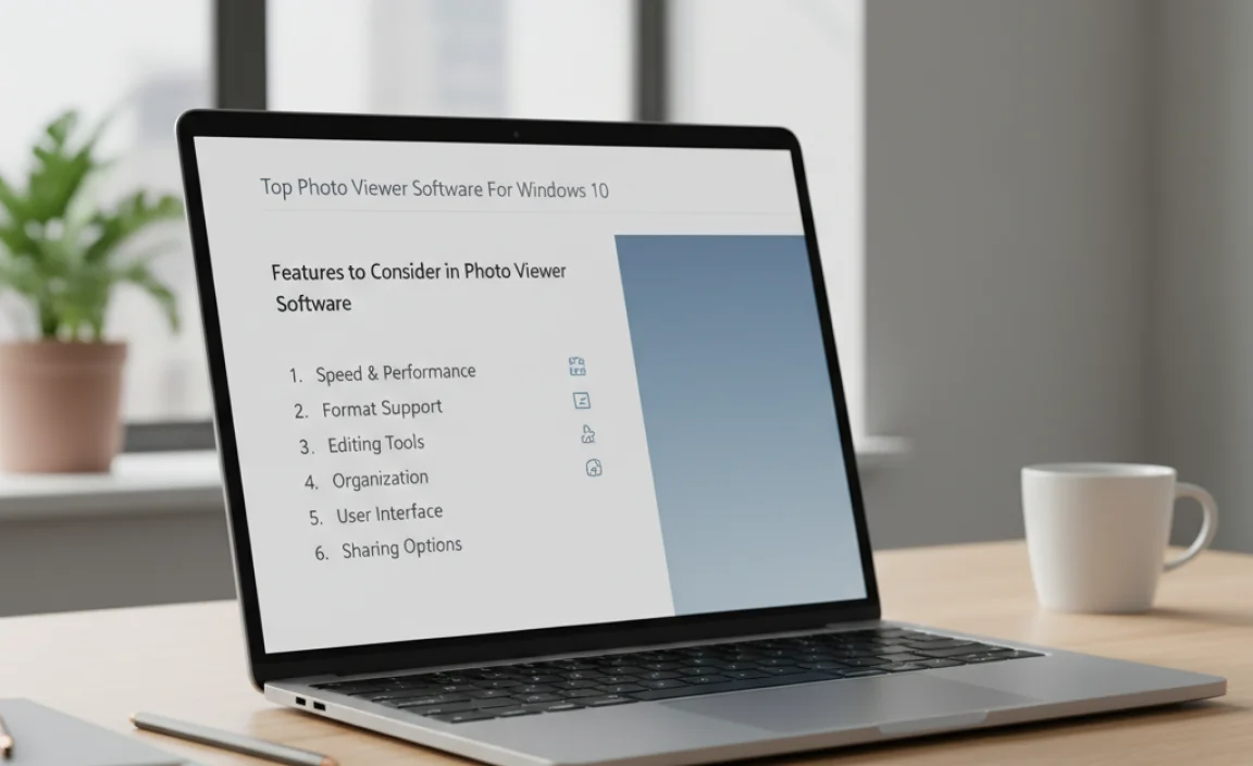 Features to Consider in Photo Viewer Software