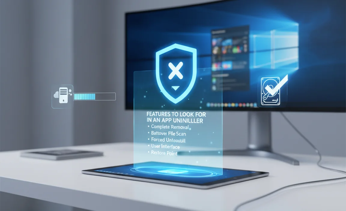 Features to Look for in an App Uninstaller