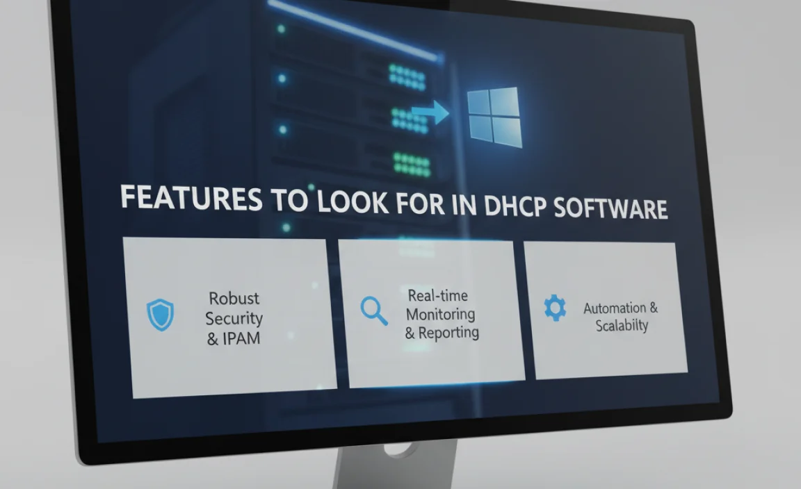 Features to Look for in DHCP Software