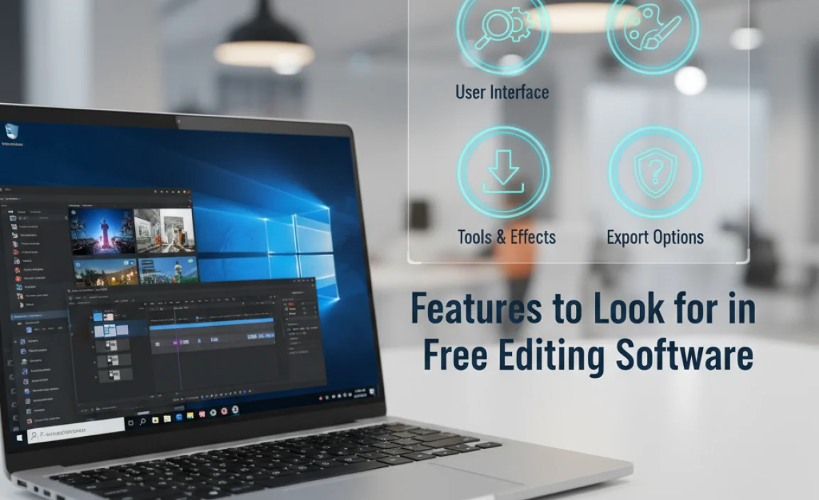 Features to Look for in Free Editing Software