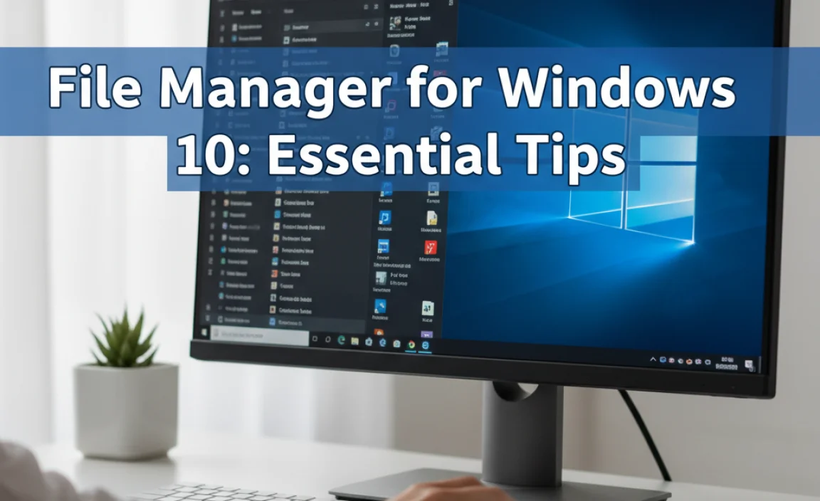 File Manager for Windows 10: Essential Tips
