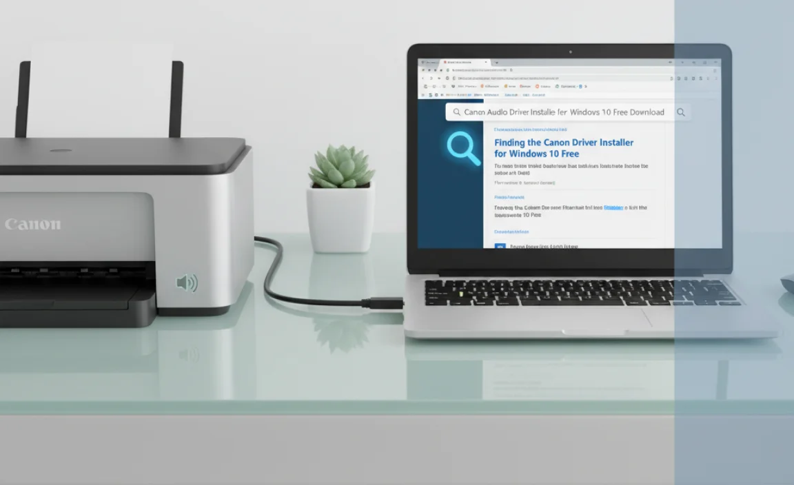 Finding the Canon Audio Driver Installer for Windows 10 Free