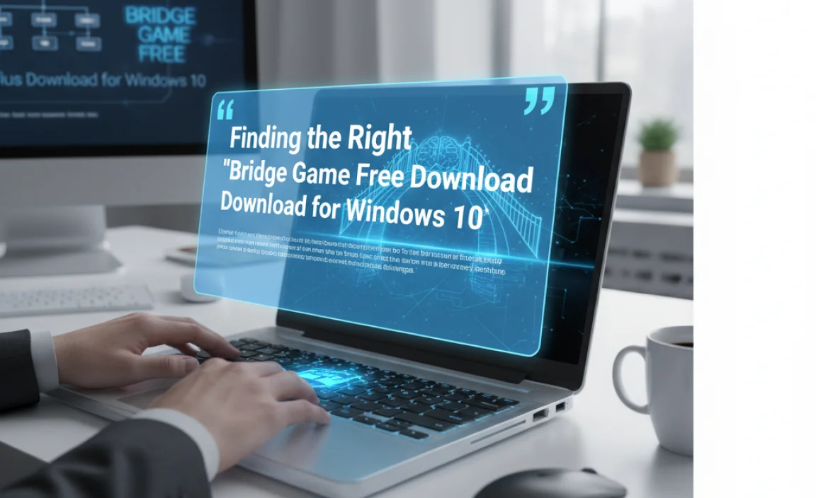 Finding the Right &#8220;Bridge Game Free Download for Windows 10&#8221;