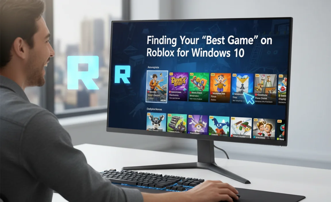Finding Your &#8220;Best Game&#8221; on Roblox for Windows 10