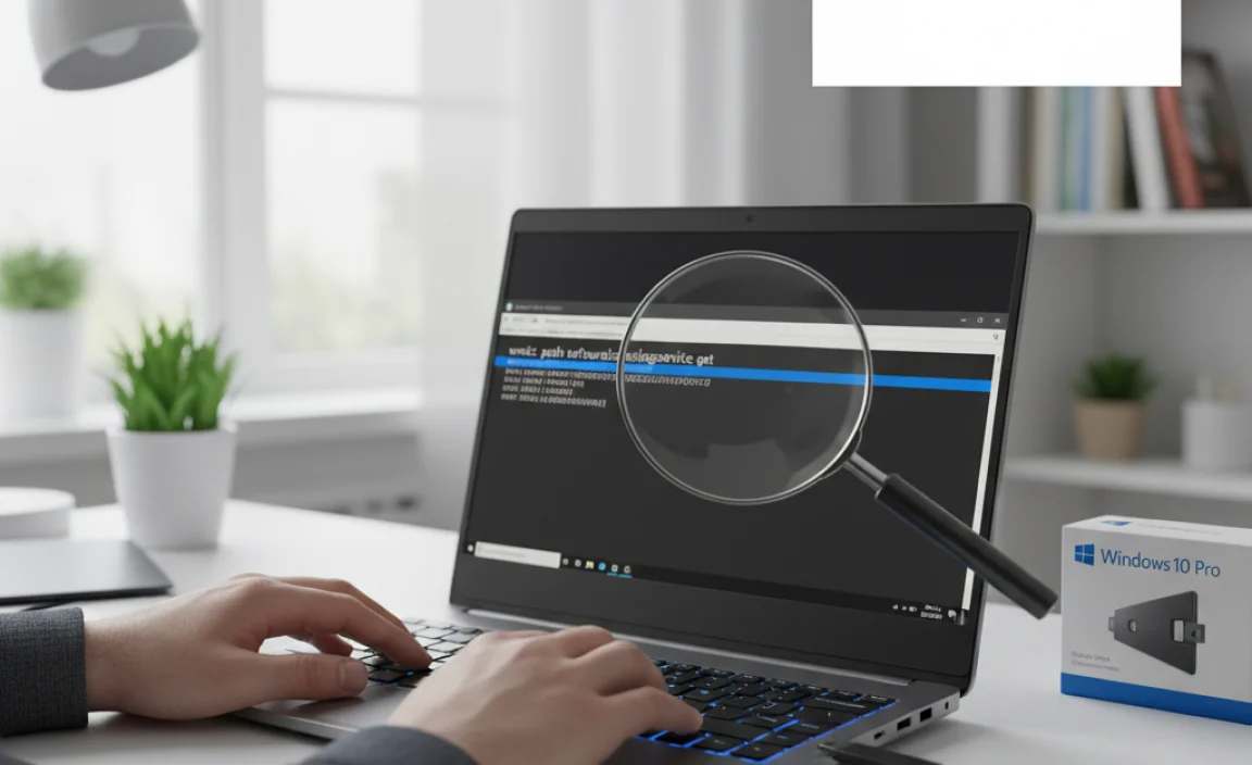 Finding Your Existing Windows 10 Product Key