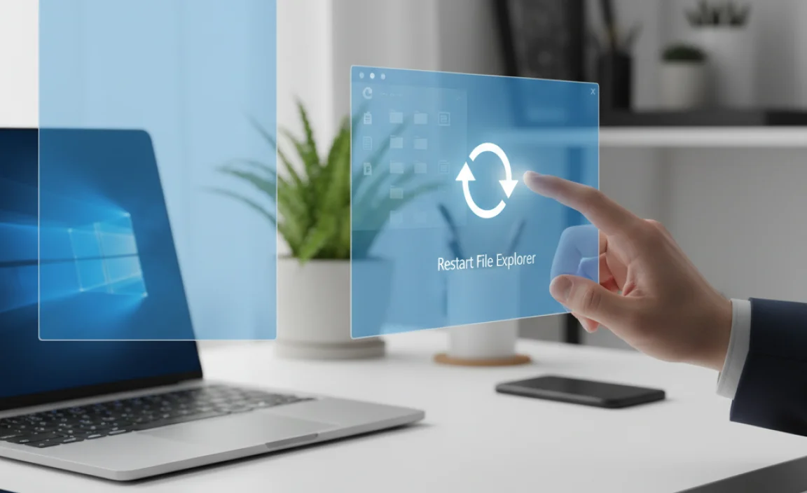 Fix 1: Restarting File Explorer