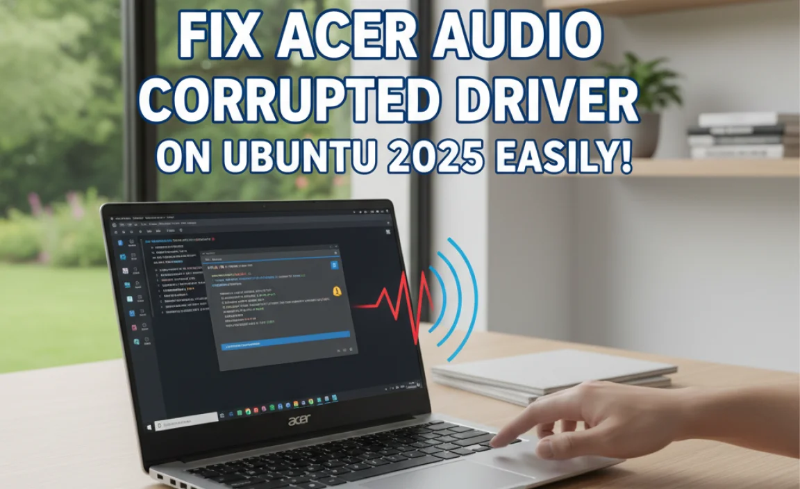 Fix Acer Audio Corrupted Driver On Ubuntu 2025 Easily!