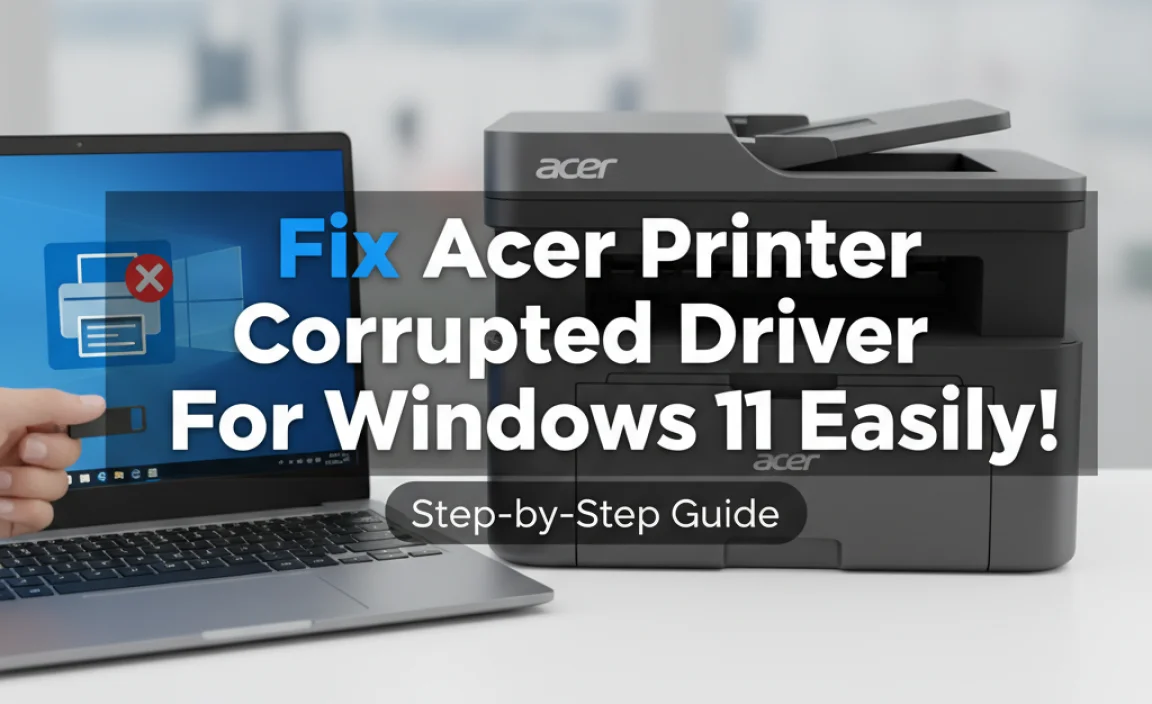 Fix Acer Printer Corrupted Driver For Windows 11 Easily!