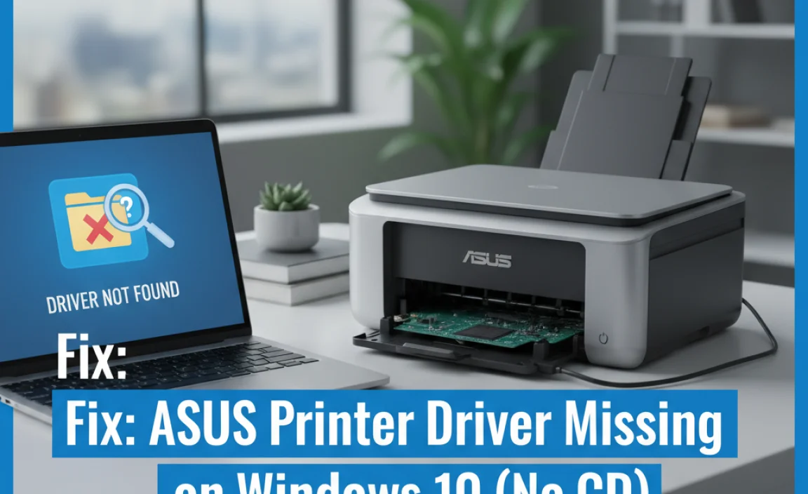 Fix: ASUS Printer Driver Missing on Windows 10 (No CD)