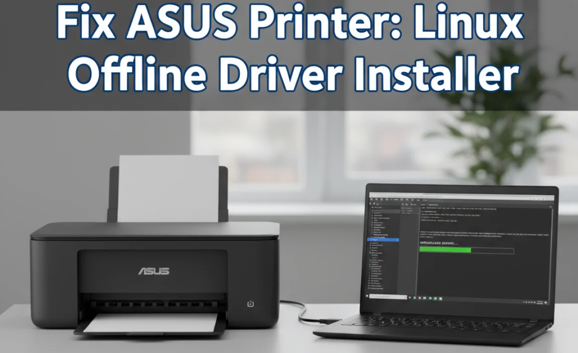 Fix ASUS Printer: Linux Offline Driver Installer