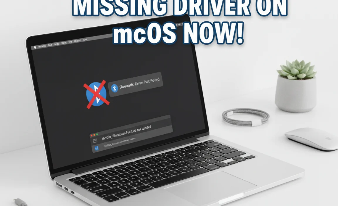 Fix Nvidia Bluetooth Missing Driver on macOS Now!