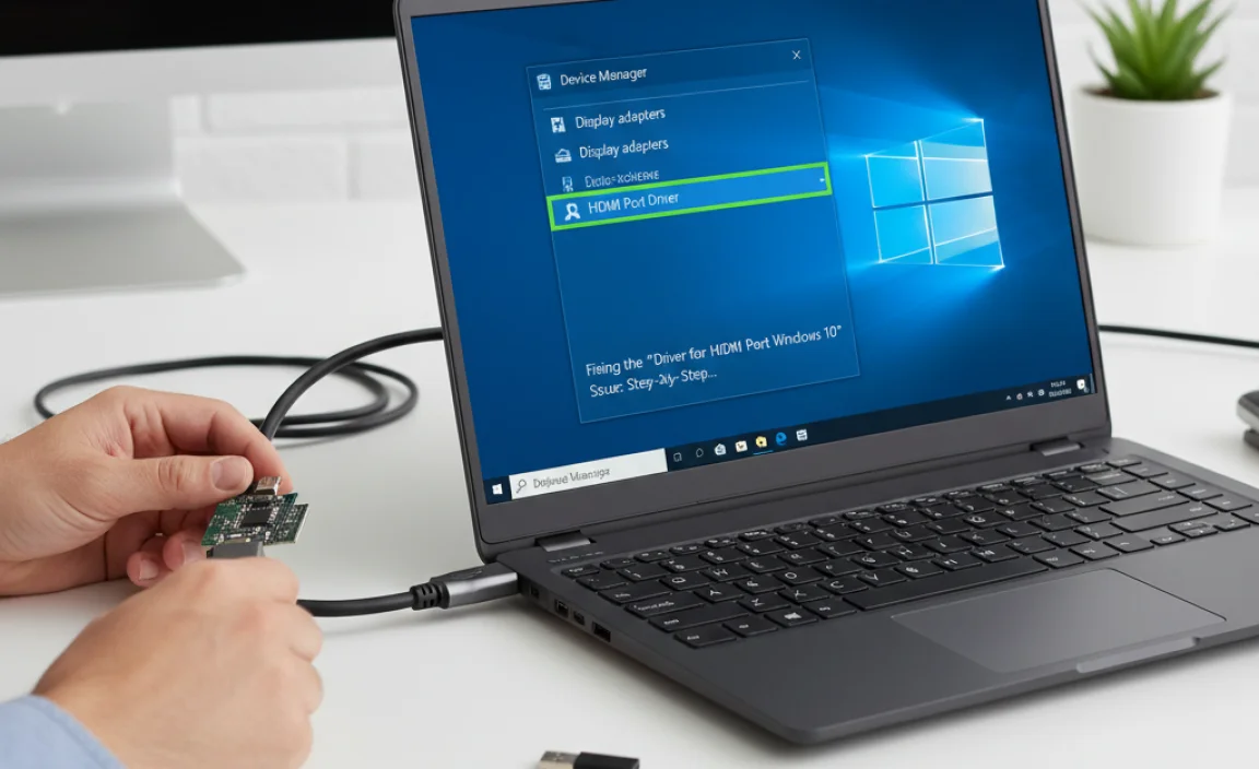 Fixing the &#8220;Driver for HDMI Port Windows 10&#8221; Issue: Step-by-Step