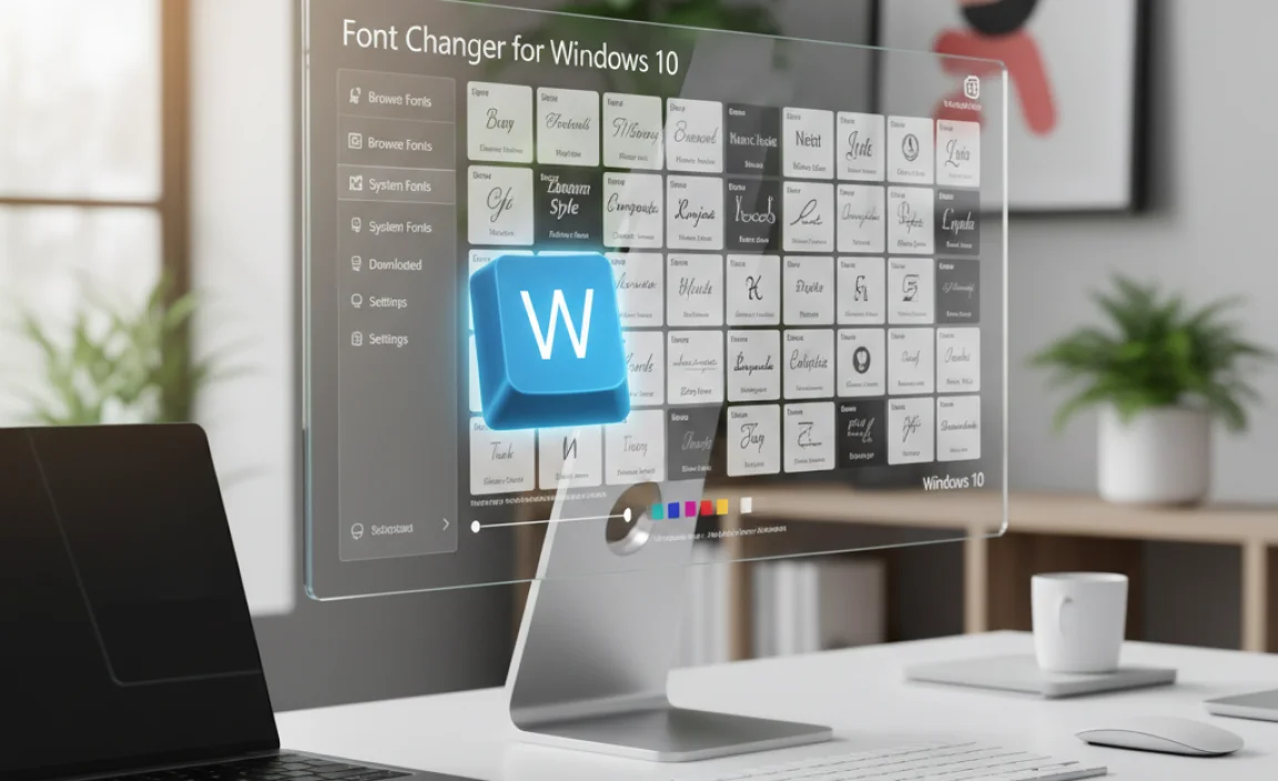 Font Changer for Windows 10