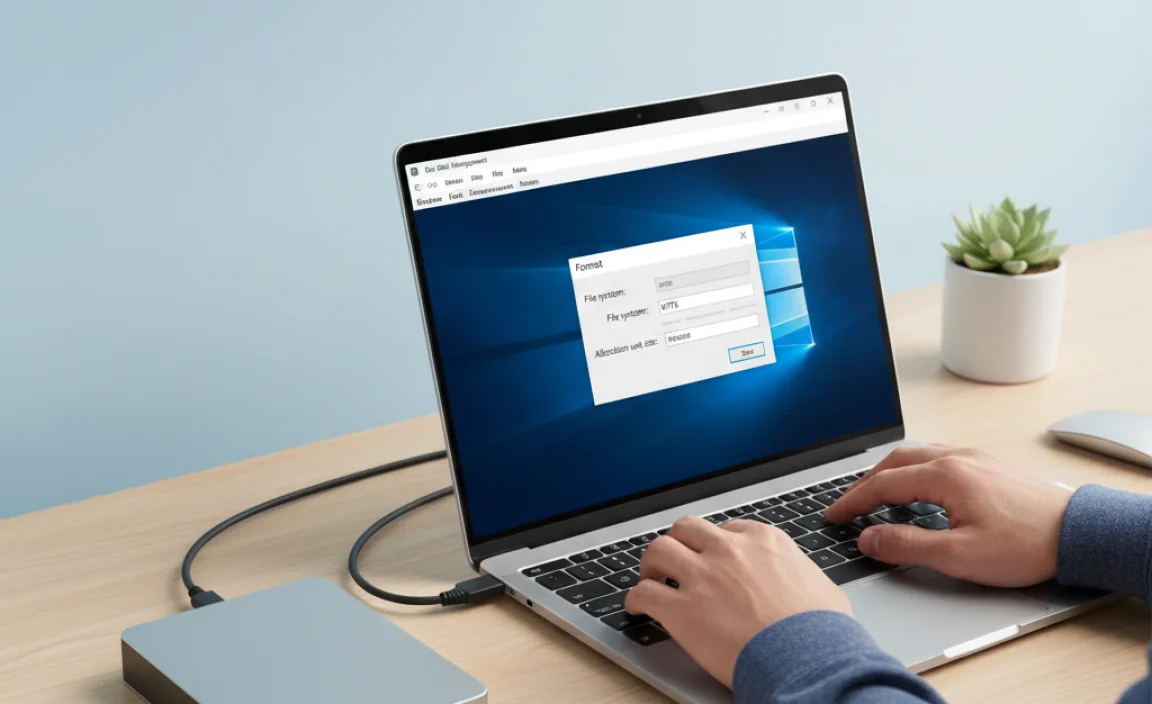 Format Drive for Windows 10