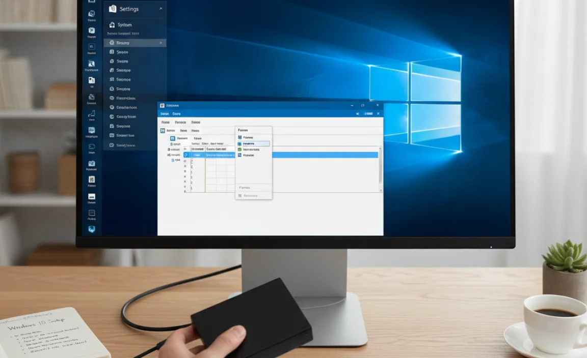 Formatting from Windows 10 Settings