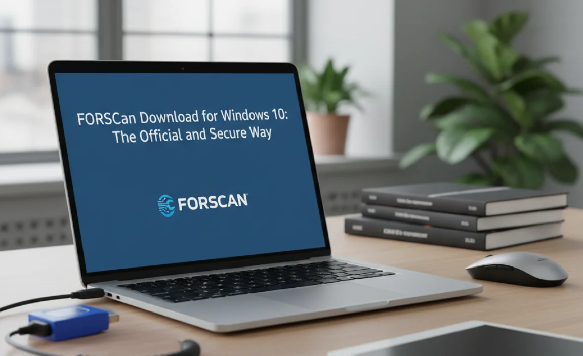 FORScan Download for Windows 10: The Official and Safe Way