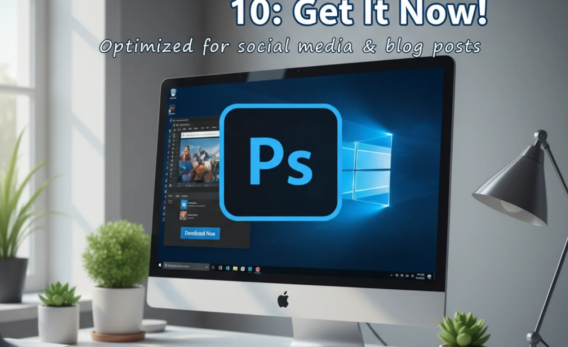 Free Adobe Photoshop Download For Windows 10: Get It Now!