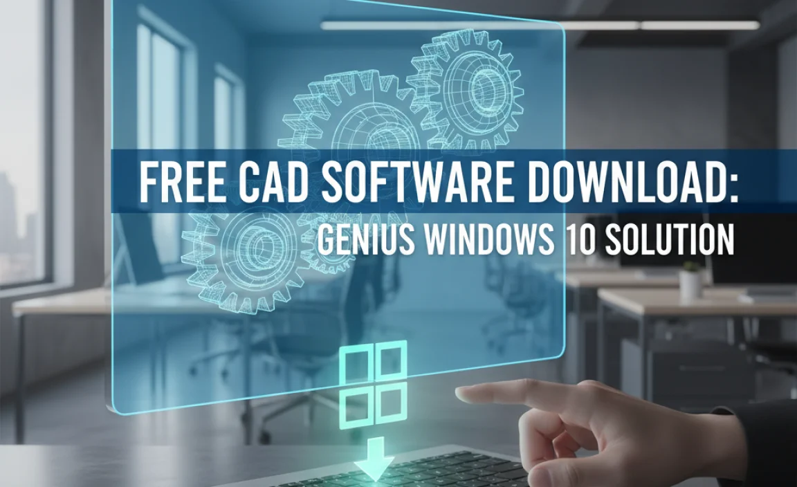 Free CAD Software Download: Genius Windows 10 Solution