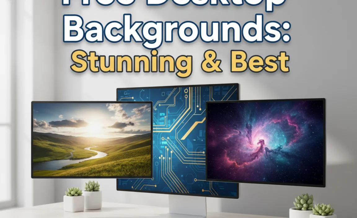 Free Desktop Backgrounds: Stunning & Best