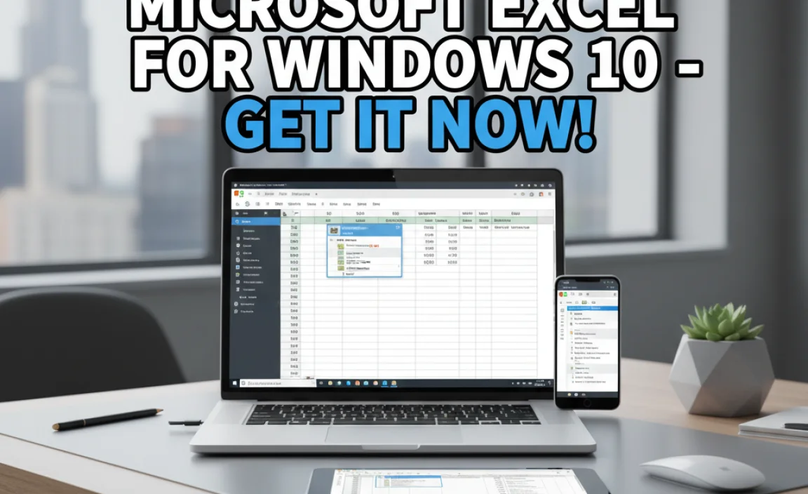 Free Download Microsoft Excel For Windows 10 – Get It Now!
