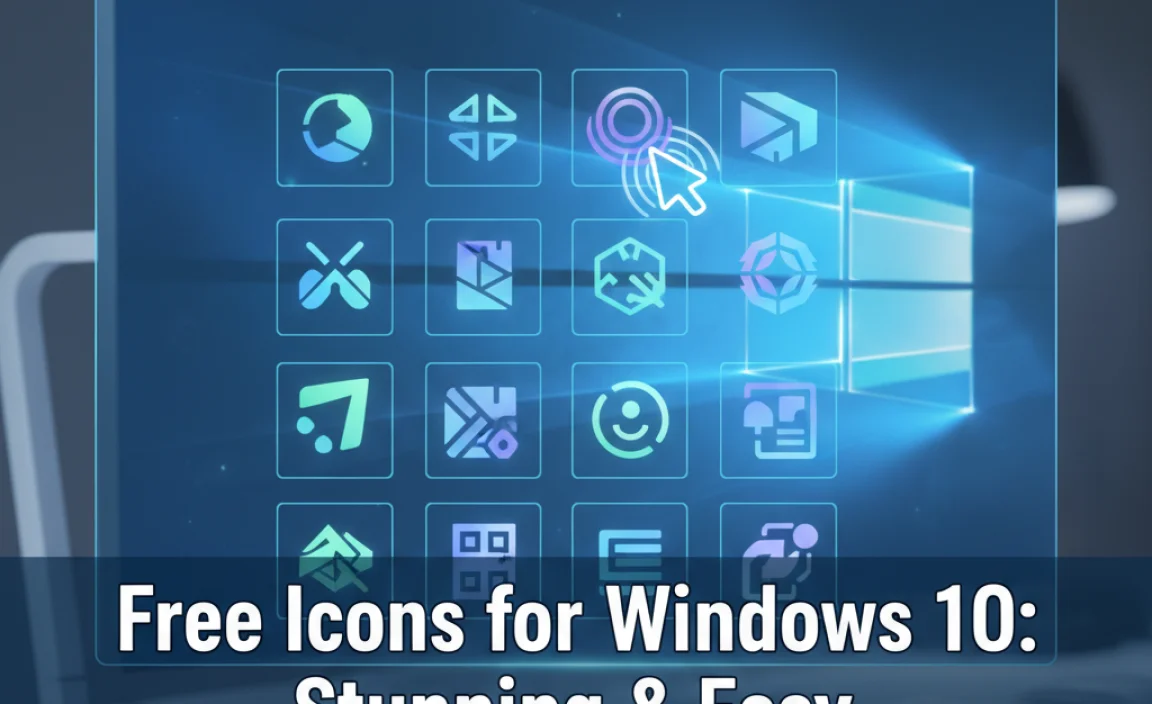Free Icons for Windows 10: Stunning & Easy