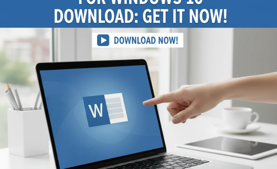 Free Microsoft Word For Windows 10 Download: Get It Now!
