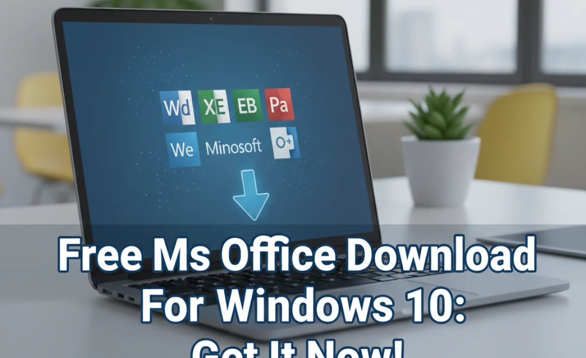 Free Ms Office Download For Windows 10: Get It Now!