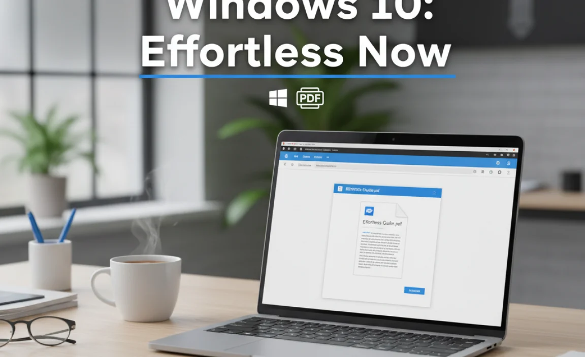 Free PDF Reader Windows 10: Effortless Now