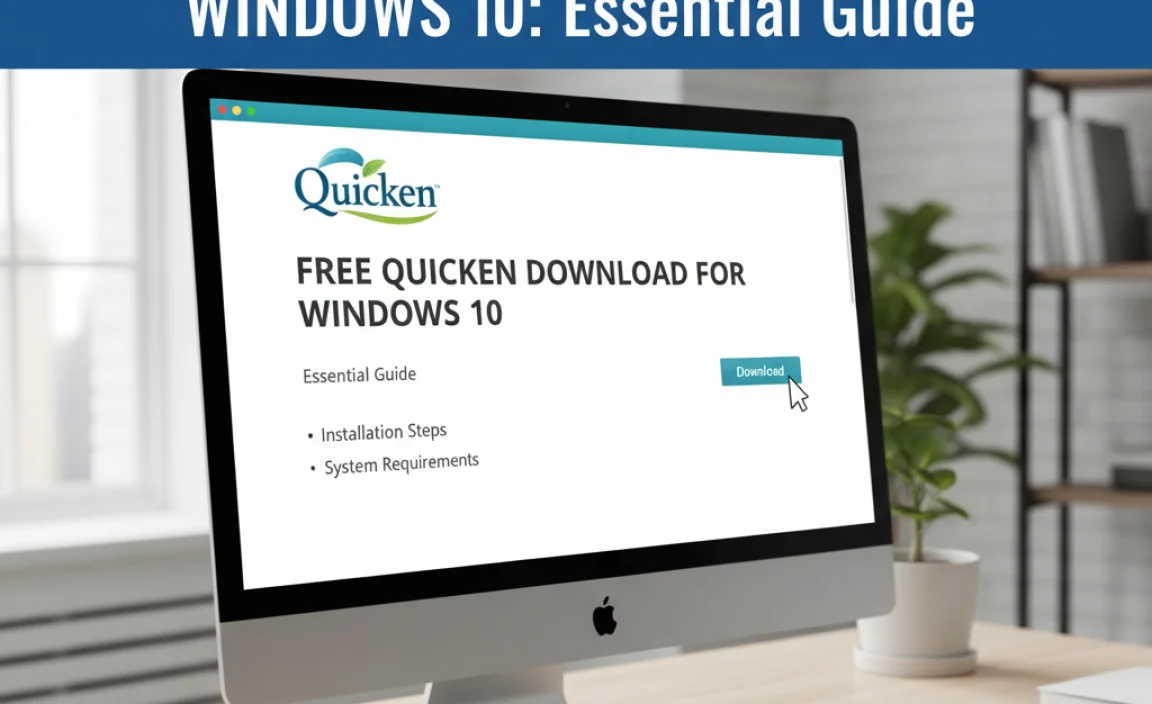Free Quicken Download For Windows 10: Essential Guide