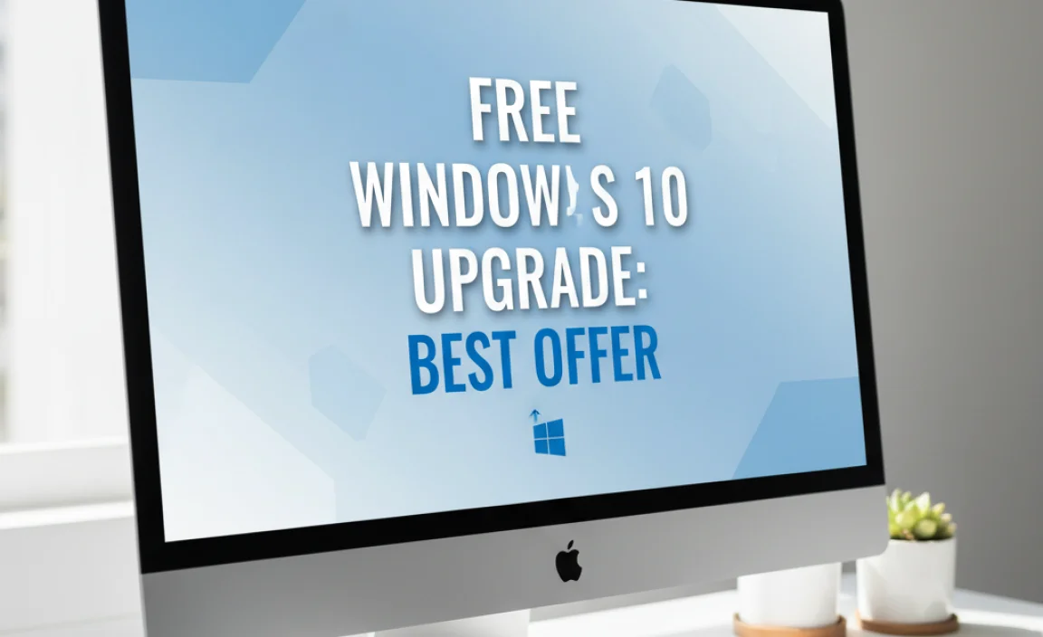 Free Windows 10 Upgrade: Best Offer