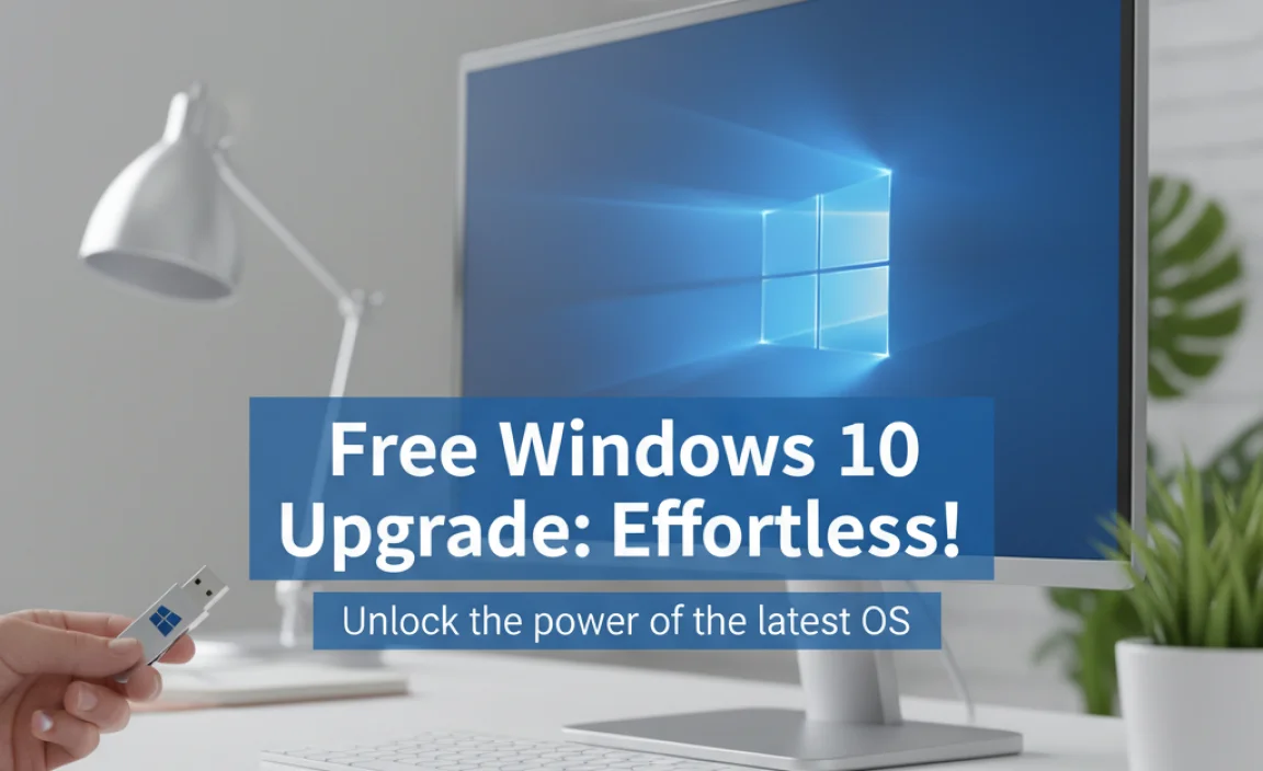 Free Windows 10 Upgrade: Effortless!