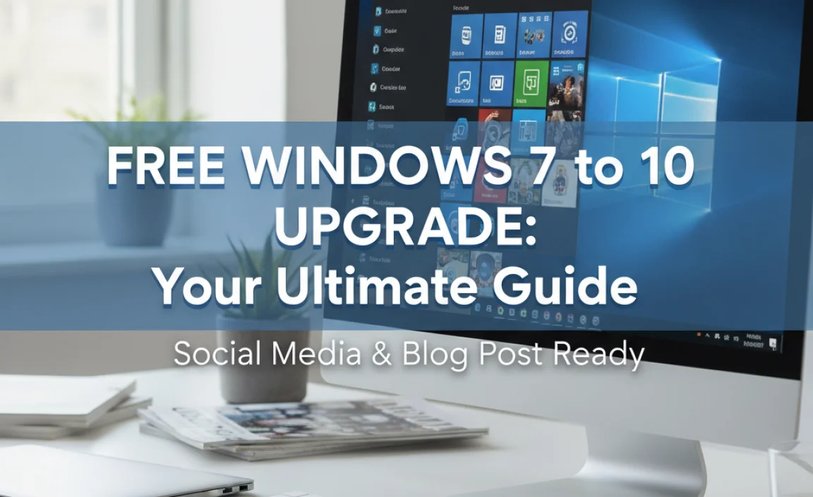 Free Windows 7 to 10 Upgrade: Your Ultimate Guide